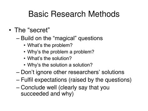  Basic Research Methods – Illuminating the Hidden Paths of Knowledge!